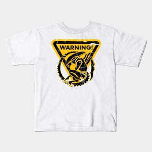 Warning Xenomorph Kids T-Shirt